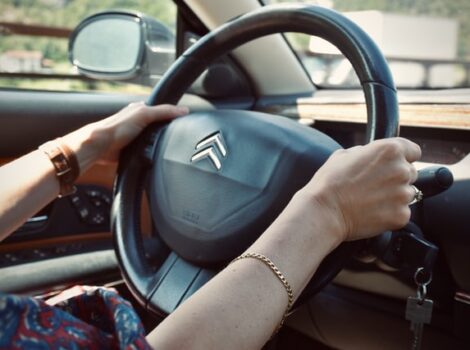 automobile steering wheel